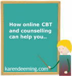 Online CBT and counselling for emotional difficulties for emoti